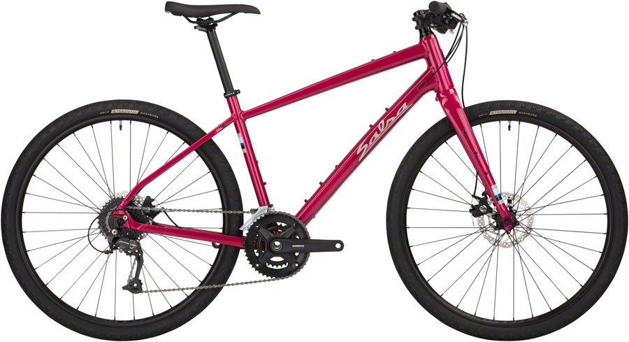 Salsa Journeyer Flat Bar Altus 650b Bike - Aluminum, Ruby Red Salsa Journeyer Flat Bar Altus 650b Bike - Aluminum, Ruby Red