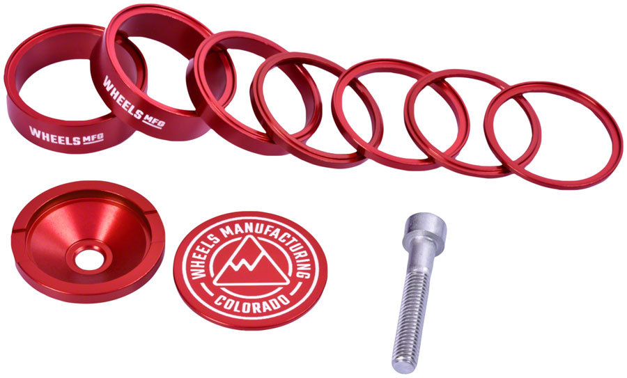 Wheels Manufacturing Pro StackRight Headset Spacer Kit variant 2