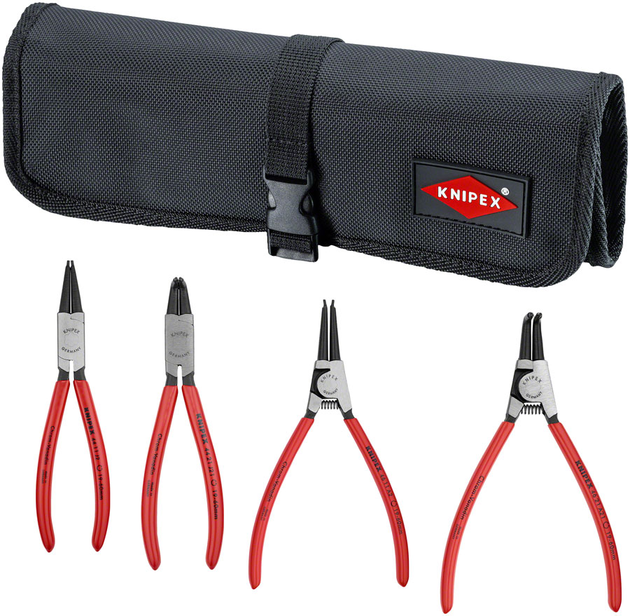Knipex Circlip Pliers Set in Tool Roll - 4 Piece Knipex Circlip Pliers Set in Tool Roll - 4 Piece