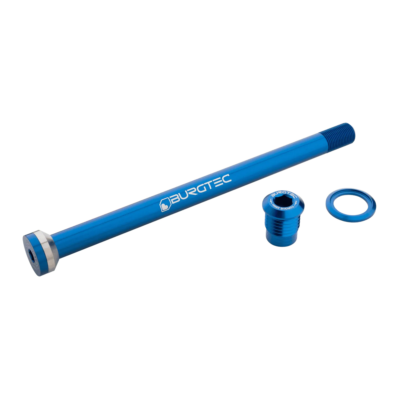 Burgtec Propain 175mm Rear Axle - Deep Blue