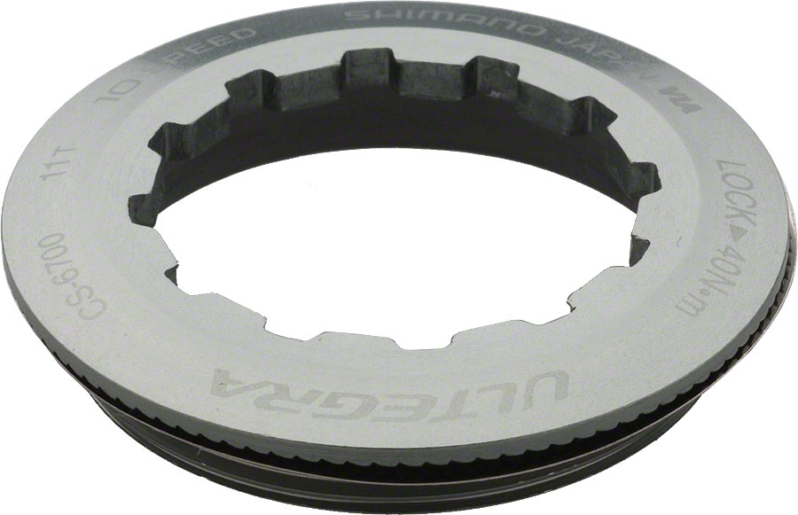Shimano Ultegra CS-6700 10-Speed Cassette Lockring for 11t Cog Shimano Ultegra CS-6700 10-Speed Cassette Lockring for 11t Cog
