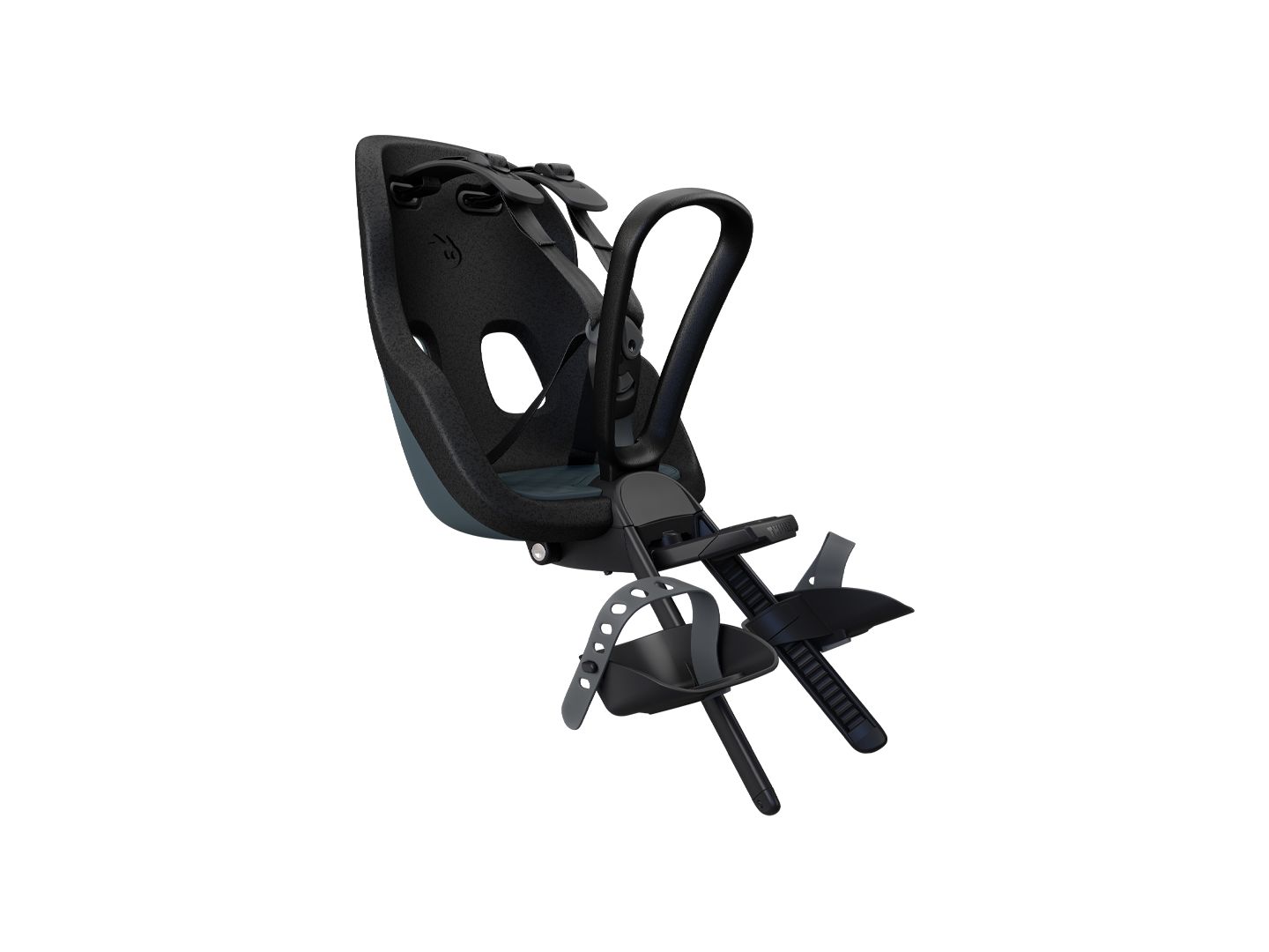 Thule Yepp Nexxt 2 Mini Mount Grey Front Childseat