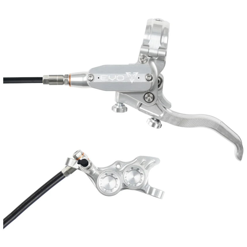 Hope Tech 4 Evo TR4 Disc Brake Right/Rear 74mm Silver