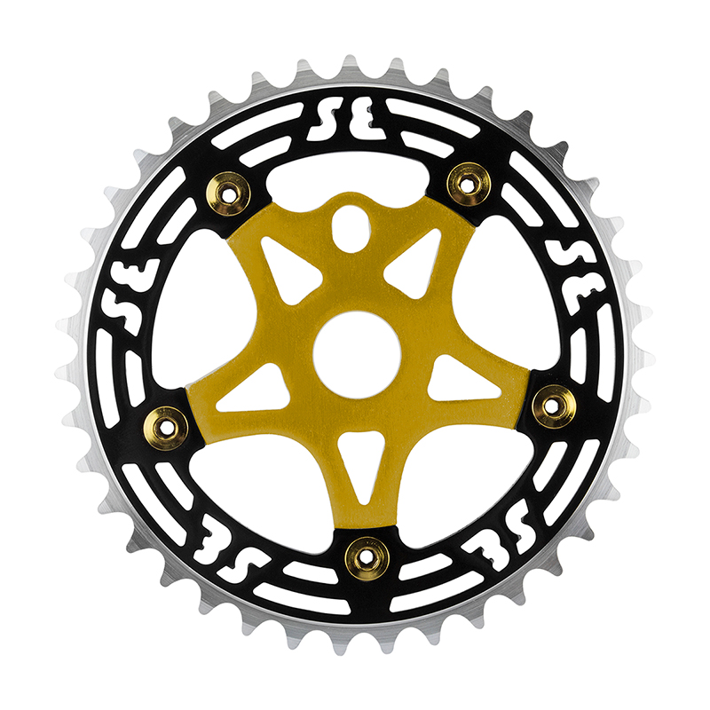 Se bikes One Piece Alloy Chainring & Spider 39T