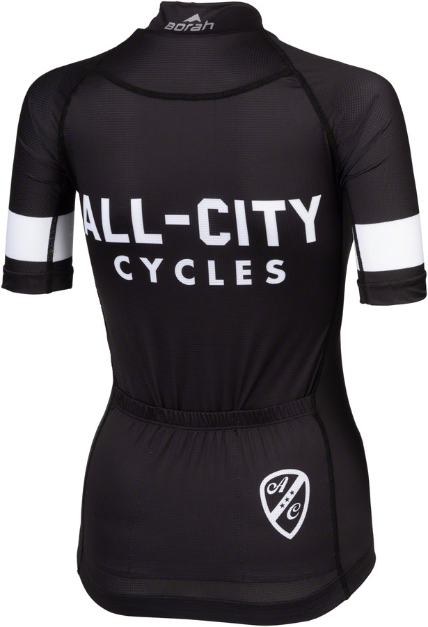 All-City Classic 4.0 Women's Jersey - Black White - Image 2