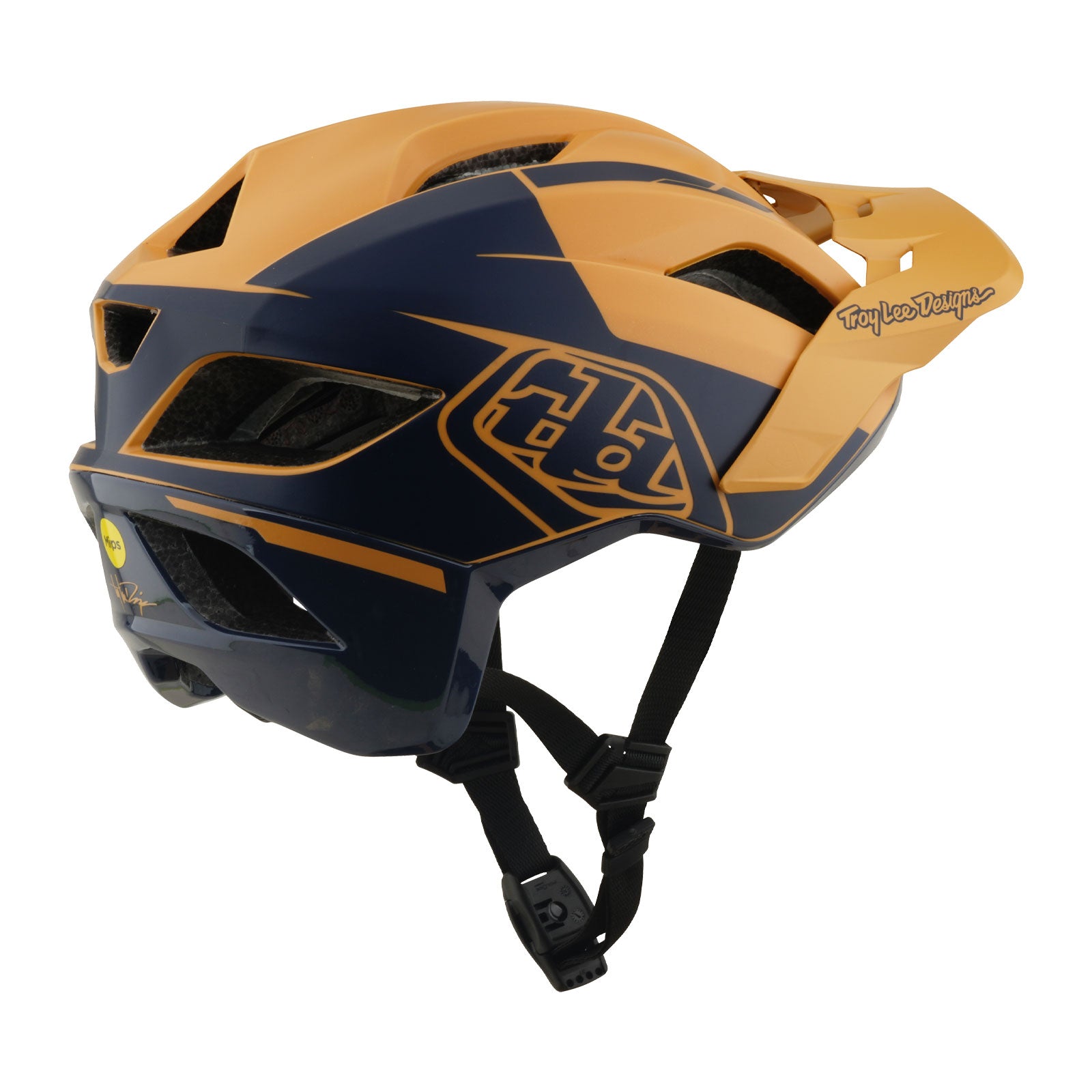 Flowline SE Helmet Hydro Mustard / Black Iris - Image 2