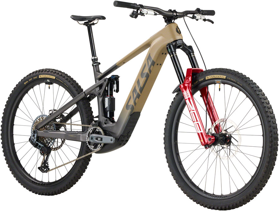 Salsa Notch C GX AXS Transmission Ebike - 29", Carbon, Black / Walnut - Image 2