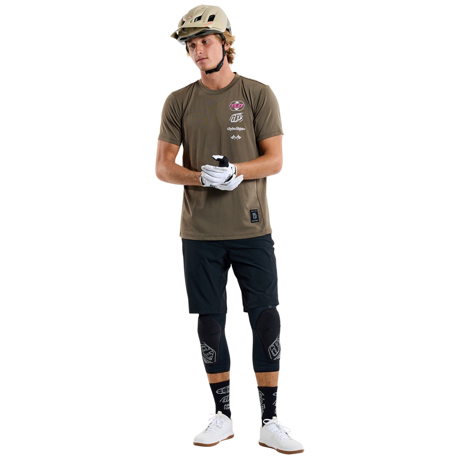 Skyline Short Sleeve Ride Tee Worldwide Caper - Image 5