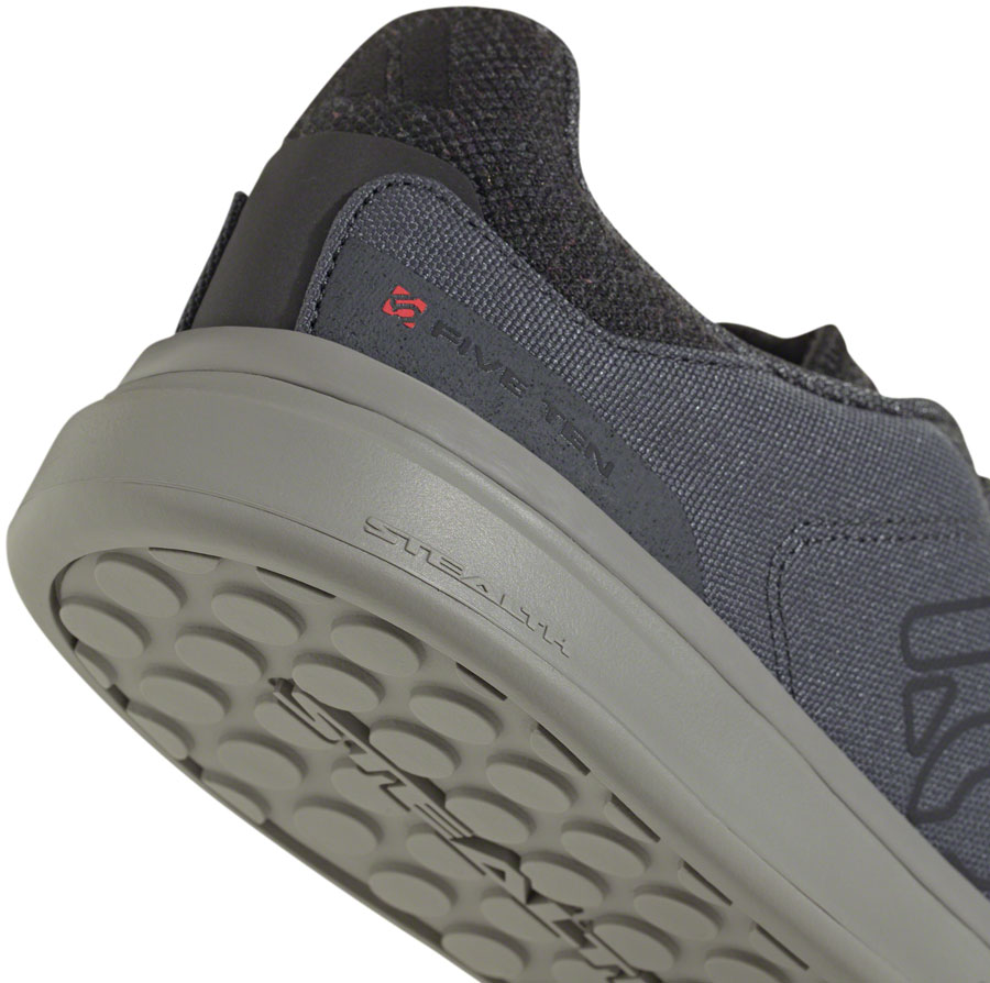 Five Ten Sleuth DLX Canvas Flat Shoes - Men's, Gray Six/Core BLK/Olive Strata - Image 4