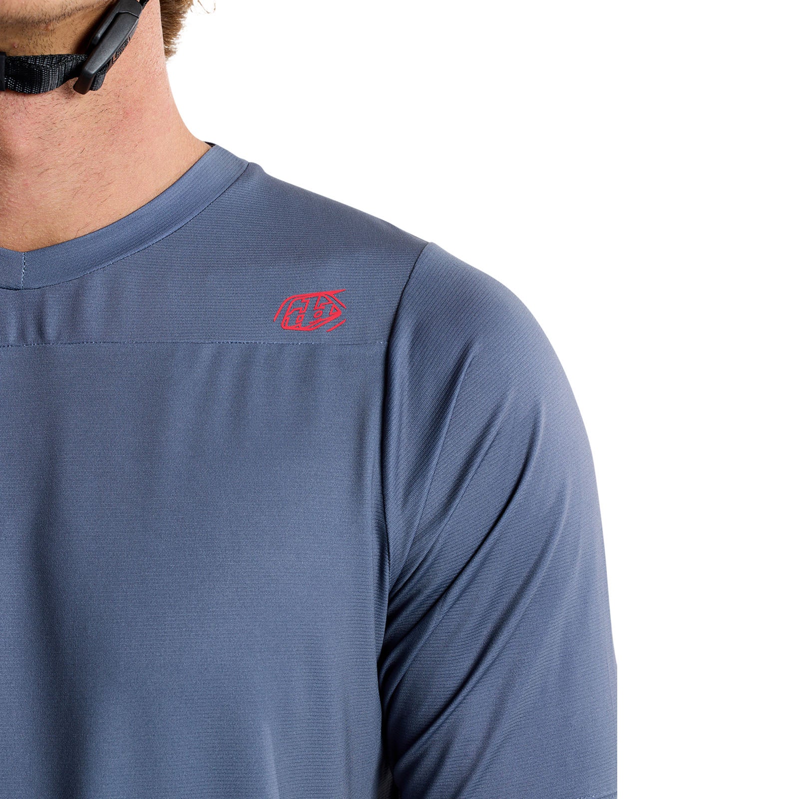 Skyline Short Sleeve Jersey Mono Steel Blue - Image 13