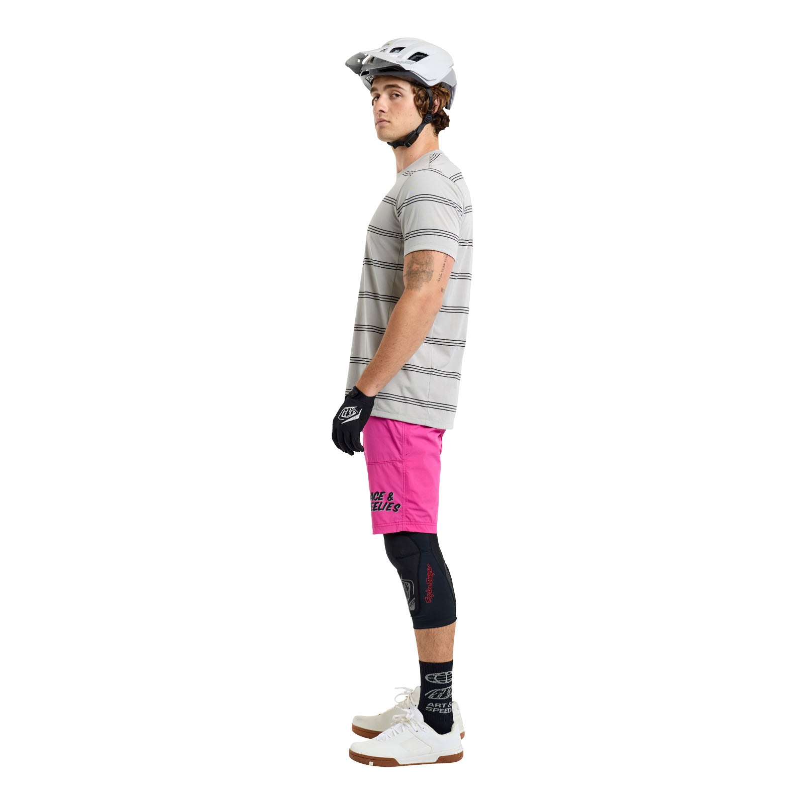 Skyline Short Sleeve Ride Tee Washed Out Limestone - Image 6