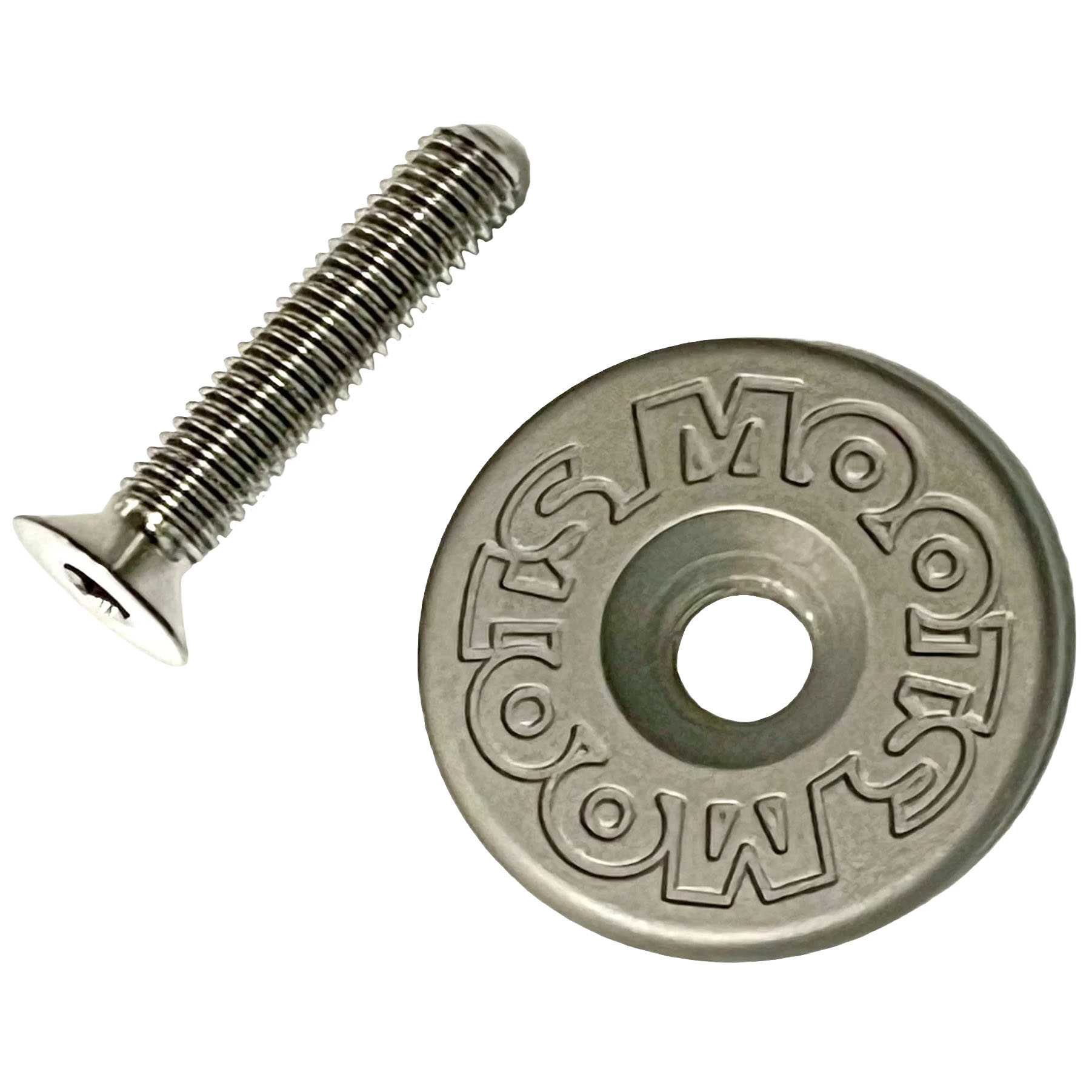 Moots Logo Ti Top Cap Titanium