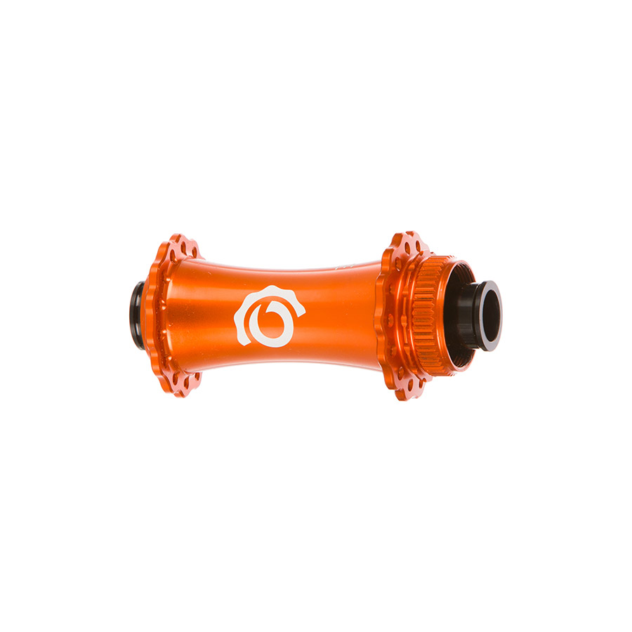 Industry Nine Solix M Classic Front Disc Hub Front 28H 15mm TA 110mm Boost Orange