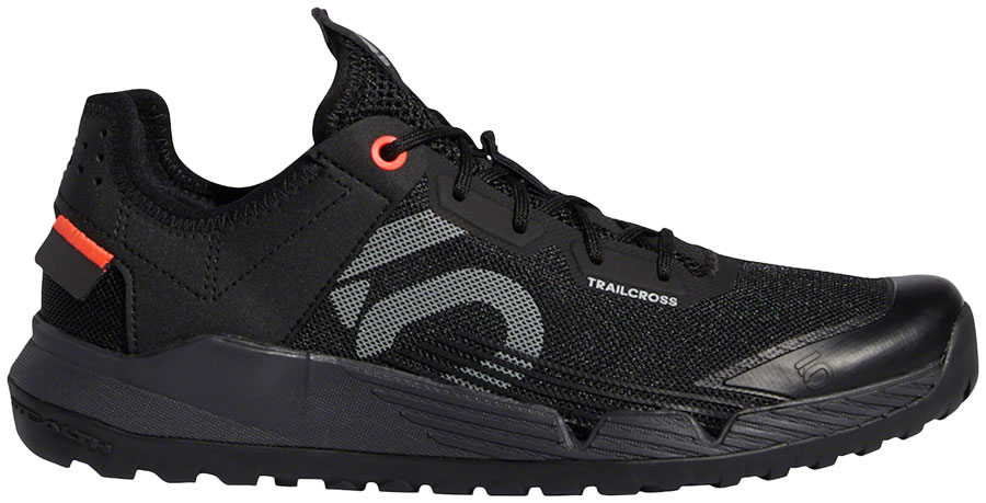 Five Ten Trailcross LT Flat Shoes - Women's Core BLK / Gray Two / Solar Red - Image 2