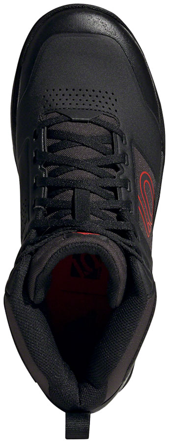 Five Ten Impact Pro Mid Flat Shoes  - Men's, Core Black/Red/Core Black - Image 4