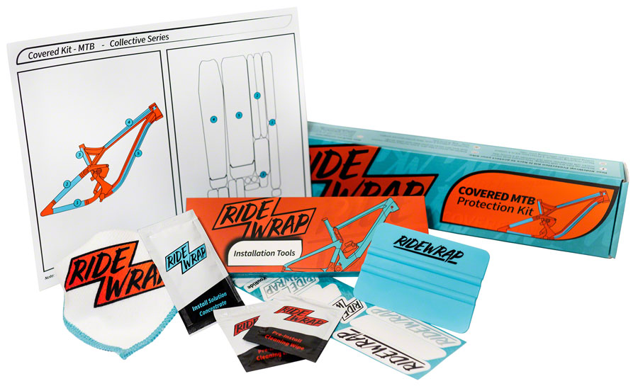 RideWrap Covered MTB Frame Protection Kits - Image 2