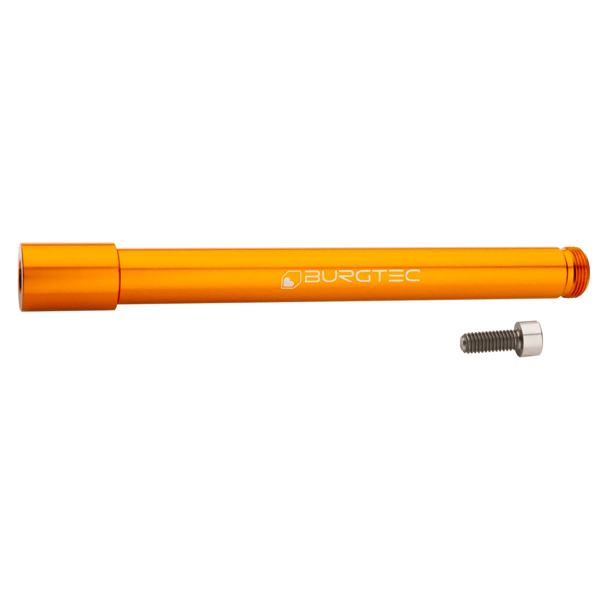 Burgtec Öhlins Boost Fork Axle Iron Bro Orange