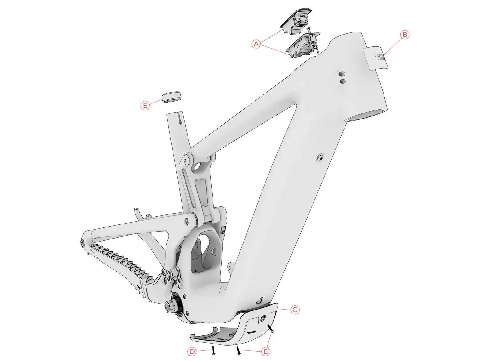 Downtube Protector Heckler SL (XL, XXL) - Image 2