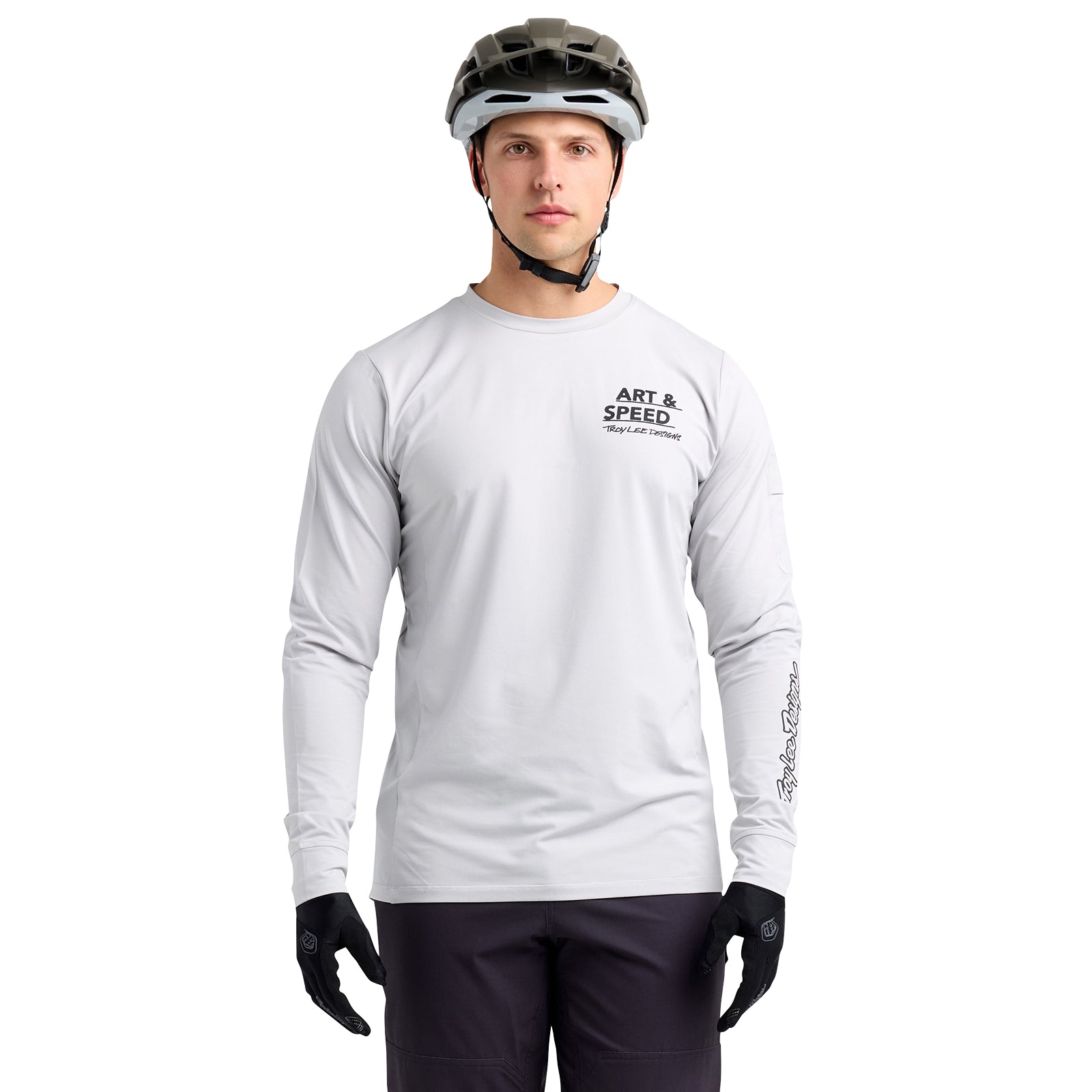Ruckus Long Sleeve Ride Tee Art And Speed Mist - Image 5