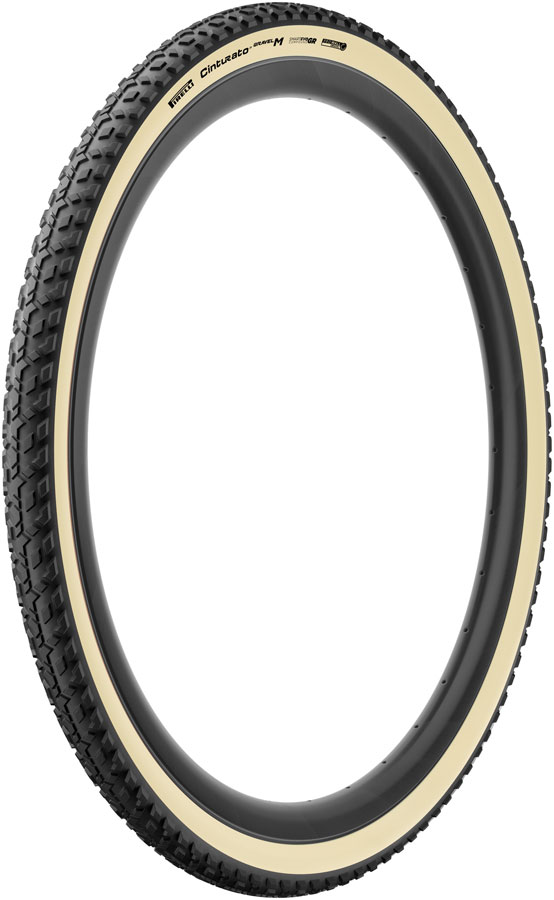 Pirelli Cinturato Gravel M Tire - 700 x 45 Tubeless Folding Retro SmartEVO GR ProWALL Gravel High Performance