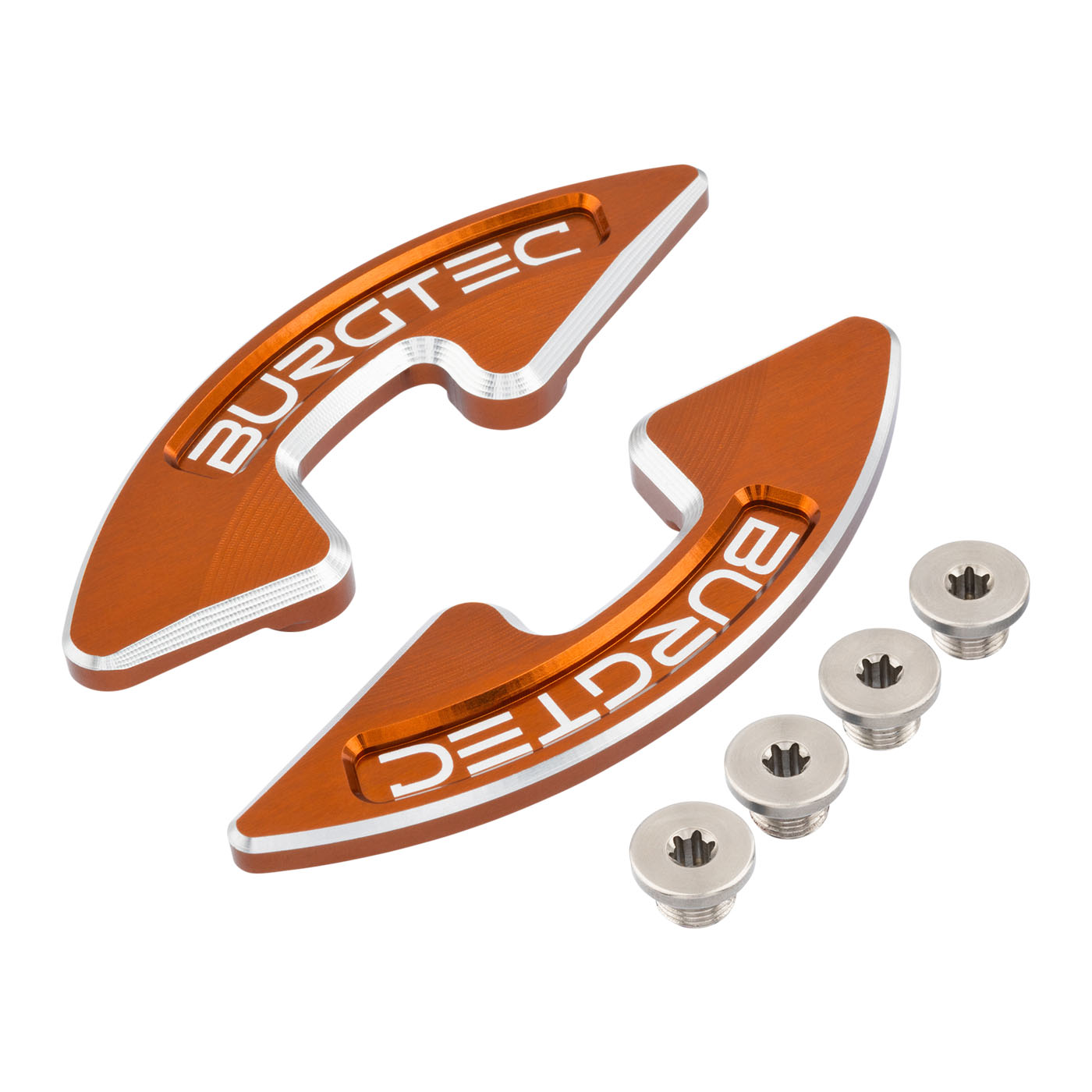 Burgtec Chainring Bash Guard - Double - Kash Bronze