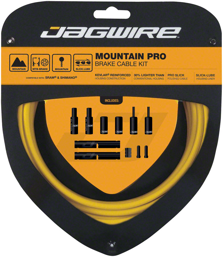 Jagwire Pro Polished Mountain Brake Kit - Image 14