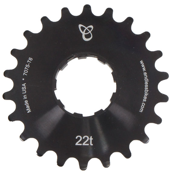 Endless Bike Kick Ass Cog 22t - Black Ano