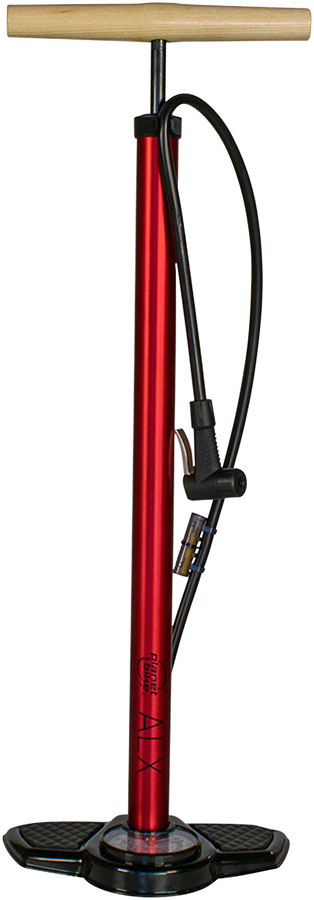 Planet Bike ALX 2.0 Floor Pump - 160psi Red Planet Bike ALX 2.0 Floor Pump - 160psi Red
