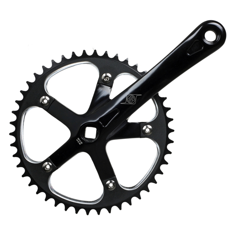 Origin8 SST 175x46 103mm JIS Square Taper crankset black/black Origin8 SST 175x46 103mm JIS Square Taper crankset black/black