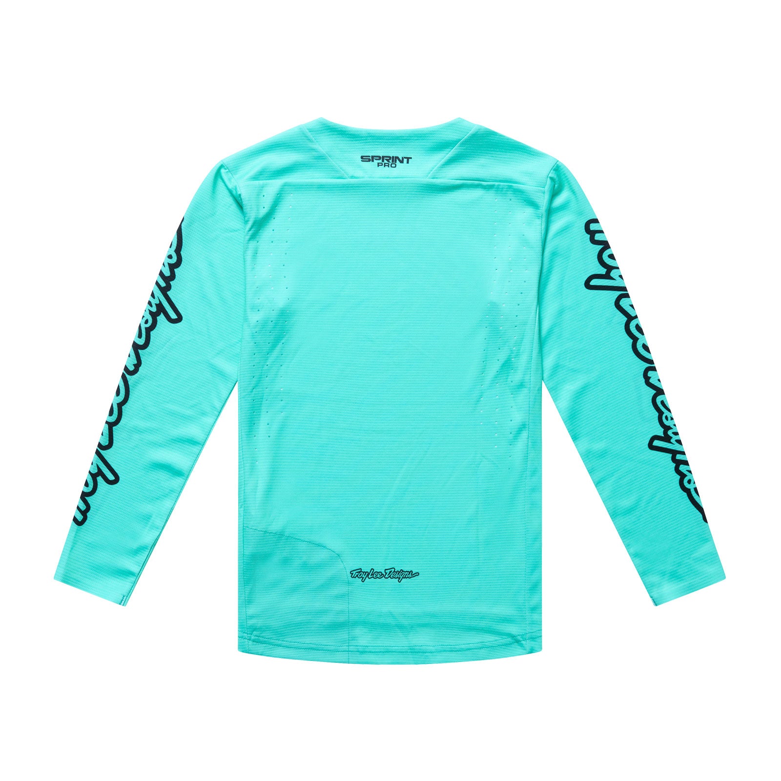 Youth Sprint Pro LS Jersey Mono Real Teal - Image 2