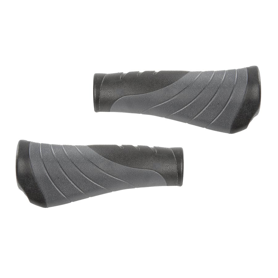 Velo Vice Grips D3 Ergo Grips - Black/Grey - Image 1