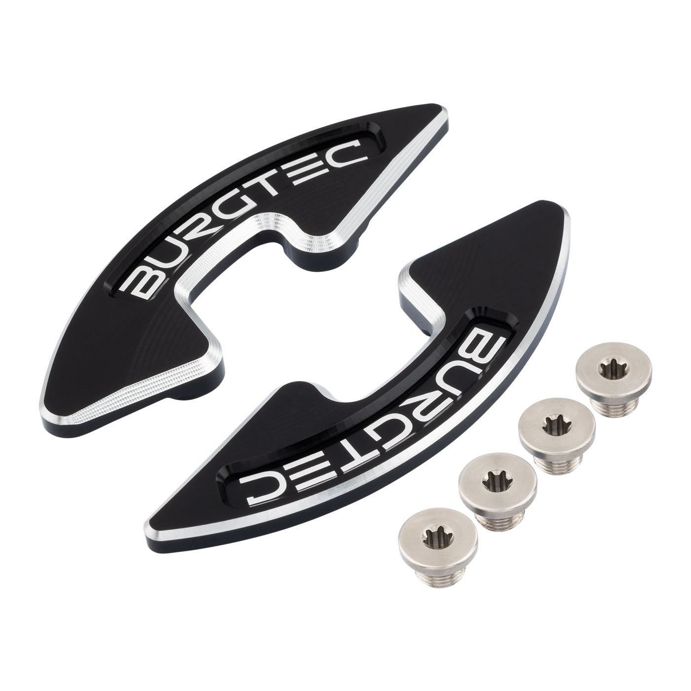 Burgtec Chainring Bash Guard - Double - Burgtec Black
