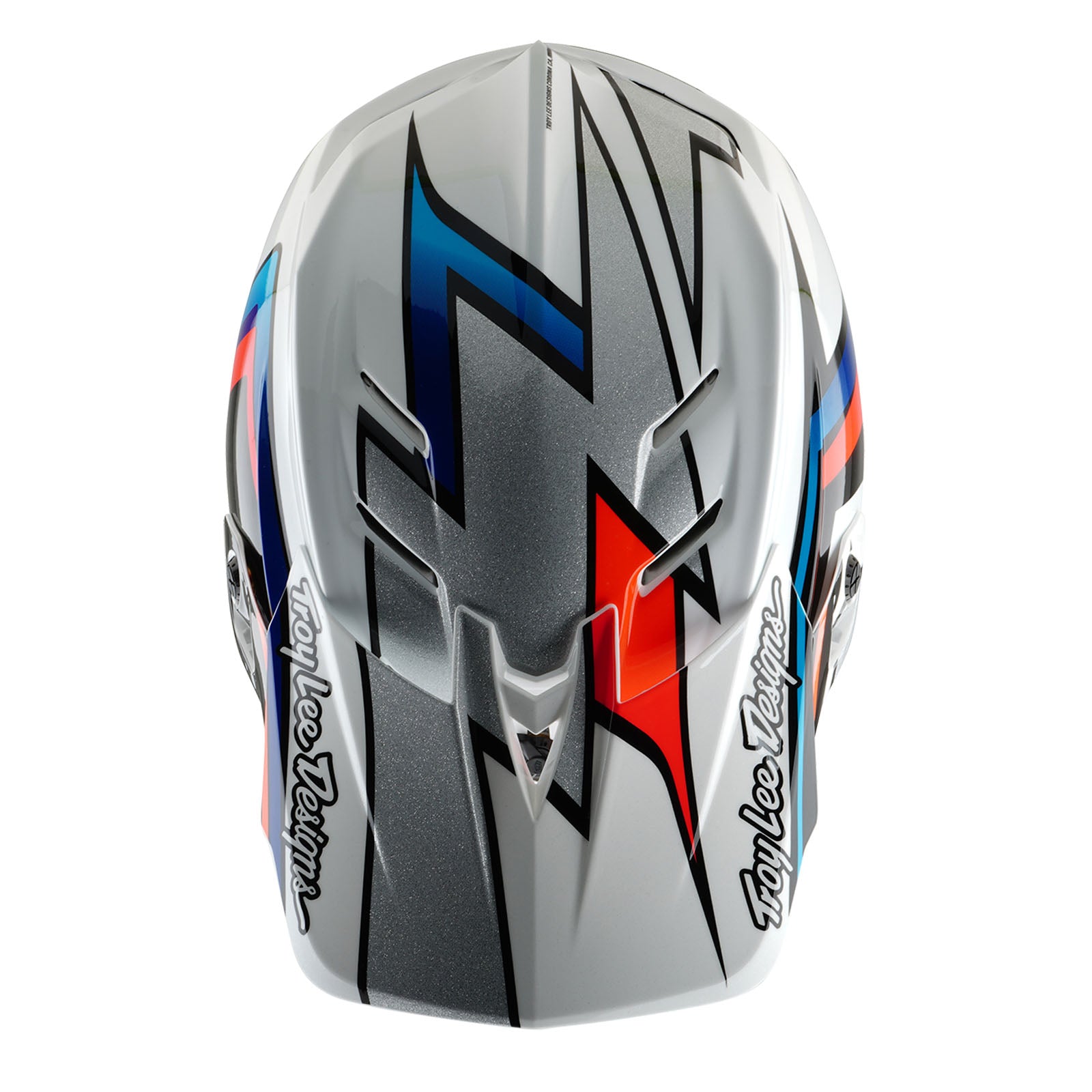 D4 Composite Helmet Frames White / Silver - Image 8