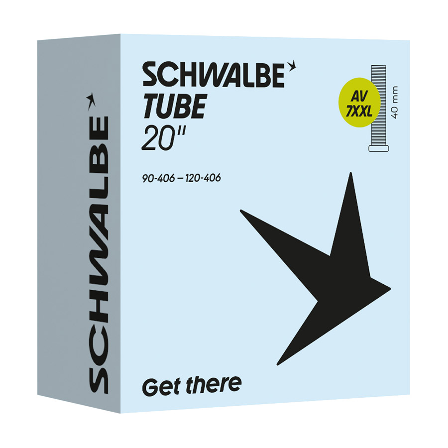 Schwalbe Schrader Tube Schrader Length: 40mm 20'' 3.50-4.70