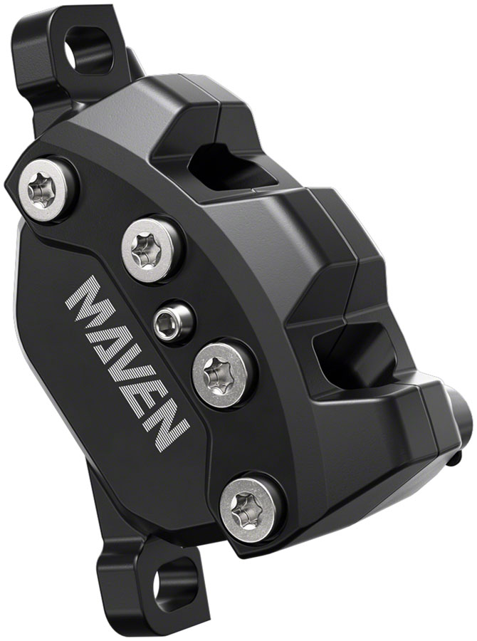 SRAM Maven Base Disc Brake Caliper Assembly - Front/Rear Post Mount 4-Piston Diffusion BLK A1