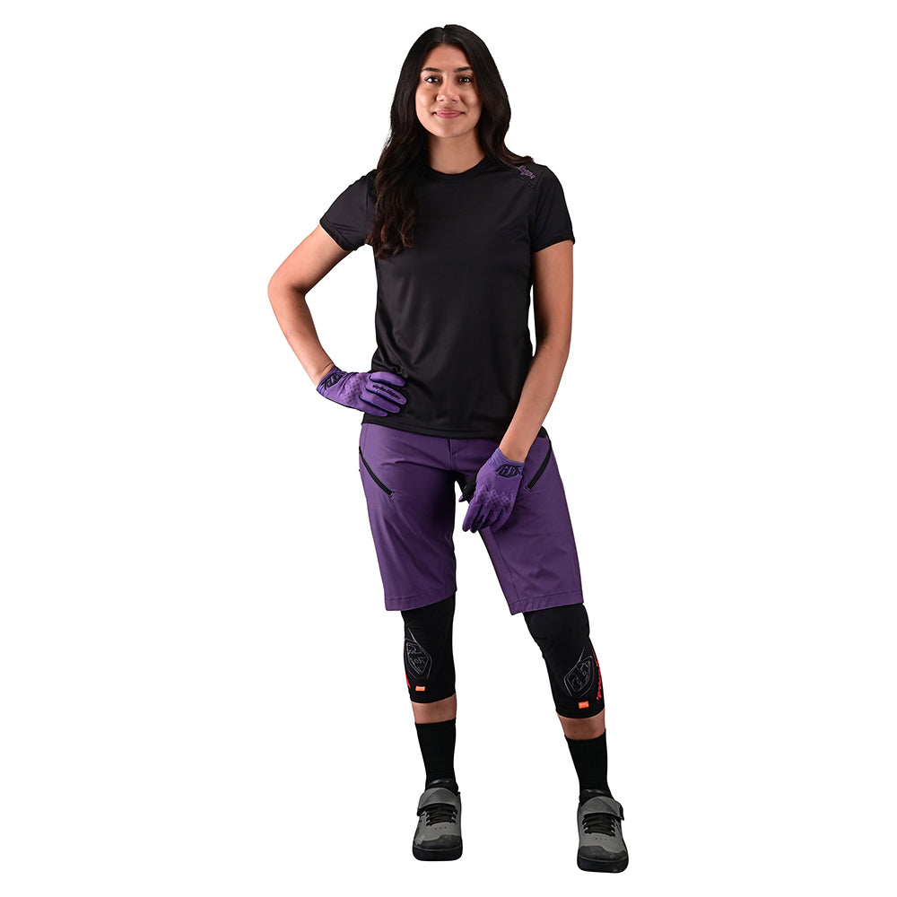 Womens Lilium Short No Liner Solid Orchid - Image 2