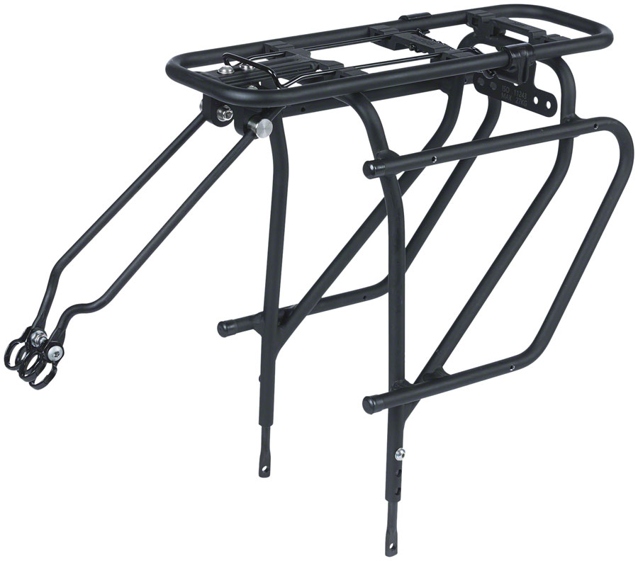 Basil Universal Cargo Carrier Rear Rack - MIK Mount Matte Black