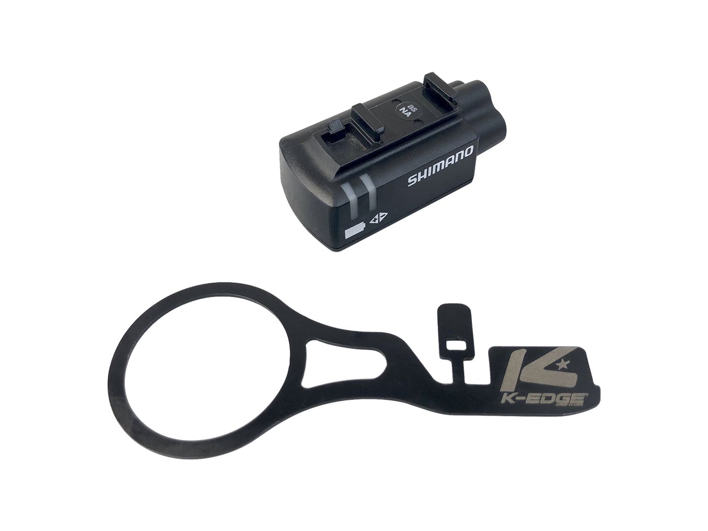 K-EDGE Shimano Di2 Junction Box Stem Mount - Long Version Black variant 1