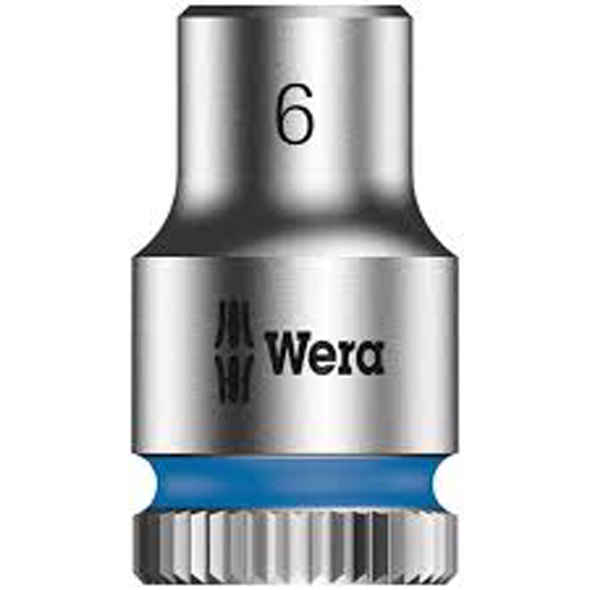 Wera Tool 8790 HMA ZYKLOP 1/4" Drive Socket 6mm