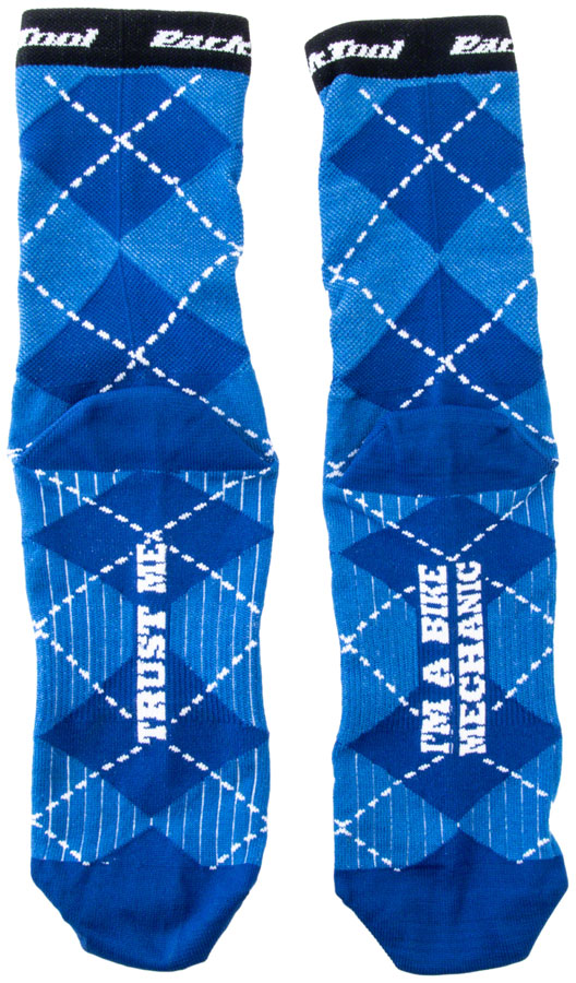 Park Tool SOX-5 Cycling Socks - Blue - Image 4