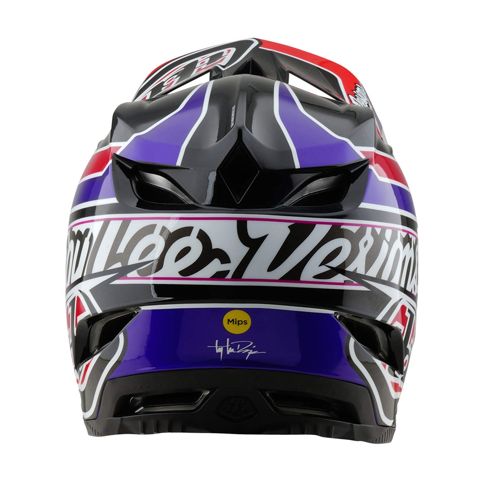 D4 Polyacrylite Helmet Linear Black - Image 3