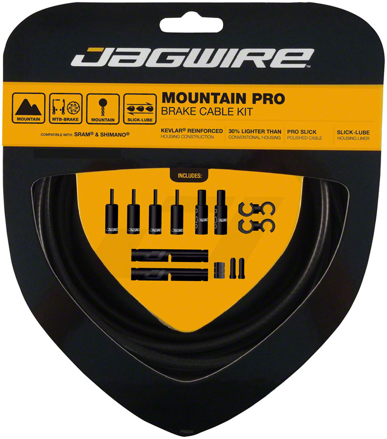 Jagwire Pro Polished Mountain Brake Kit - Image 18