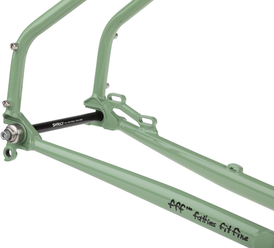 Surly Grappler Frameset - 27.5", Steel, Sage Green - Image 2