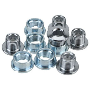 Sugino Single 402 Chainring Bolt/Nut Set M8x6.7 10/Pcs Sugino Single 402 Chainring Bolt/Nut Set M8x6.7 10/Pcs