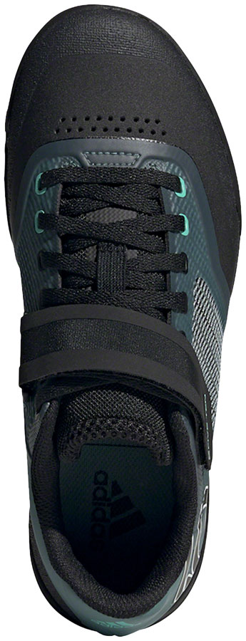 Five Ten Hellcat Pro Mountain Clipless Shoes - Women's, Core Black/Crystal White/DGH Solid Gray - Image 4