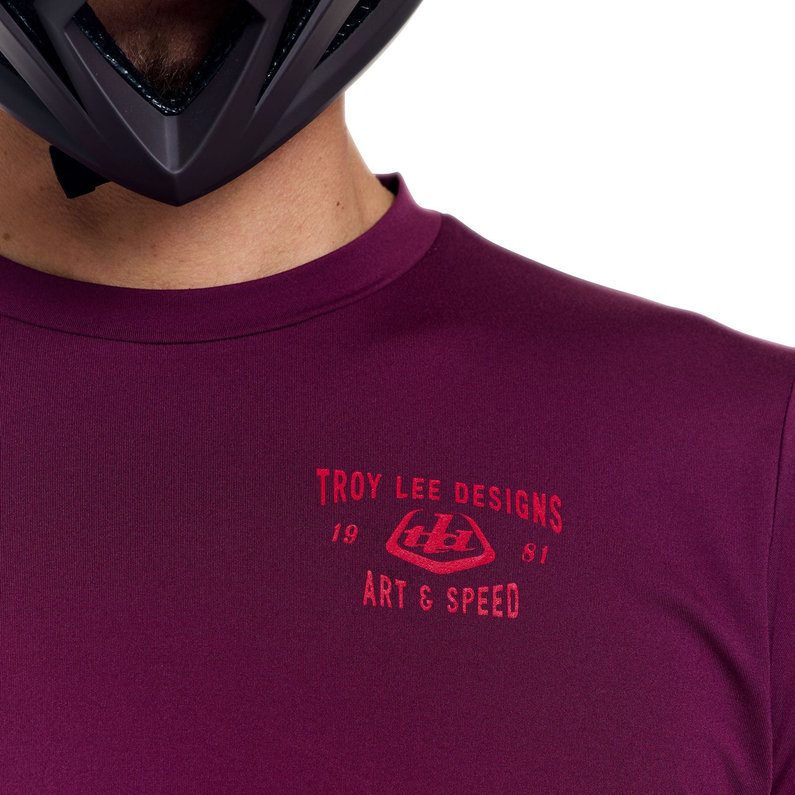 Ruckus Ride LS Tee Lockdown Sangria - Image 12