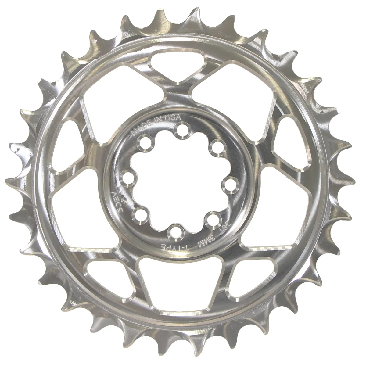 5Dev T-Type 8-Bolt Chainrings - 3mm Offset variant 2