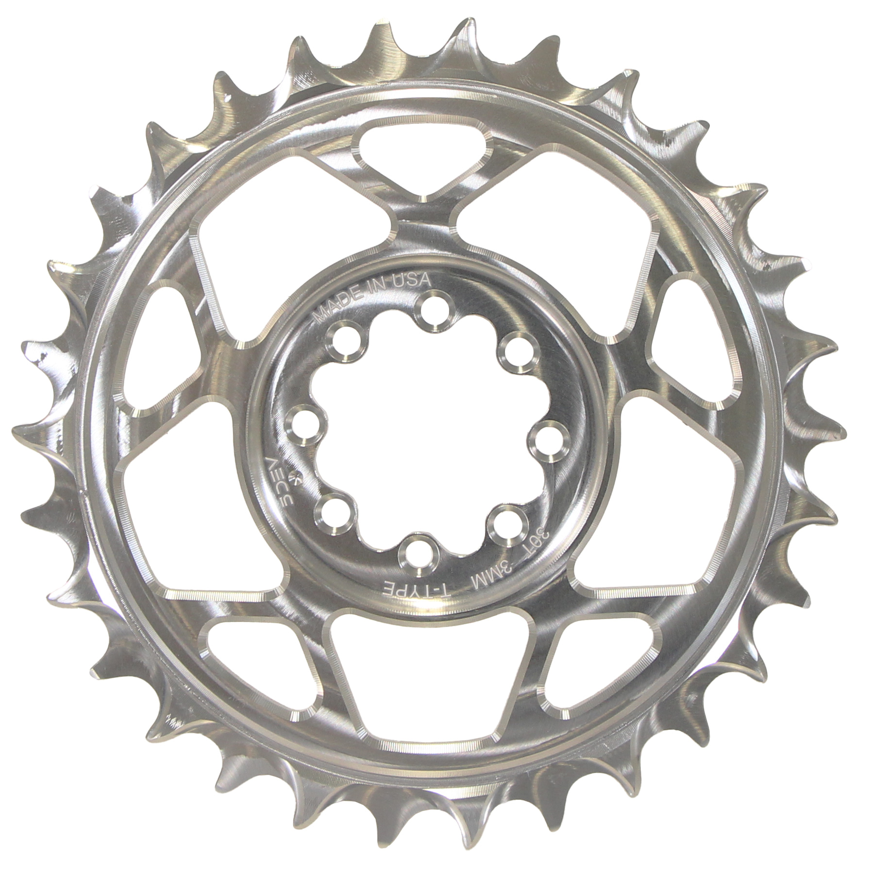 5Dev T-Type 8-Bolt Chainrings - 3mm Offset variant 2