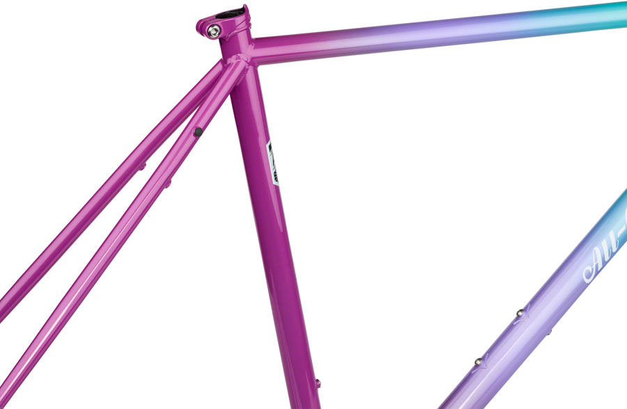All-City Cosmic Stallion Frameset - 650b/700c, Steel, Mermaid Fade - Image 3