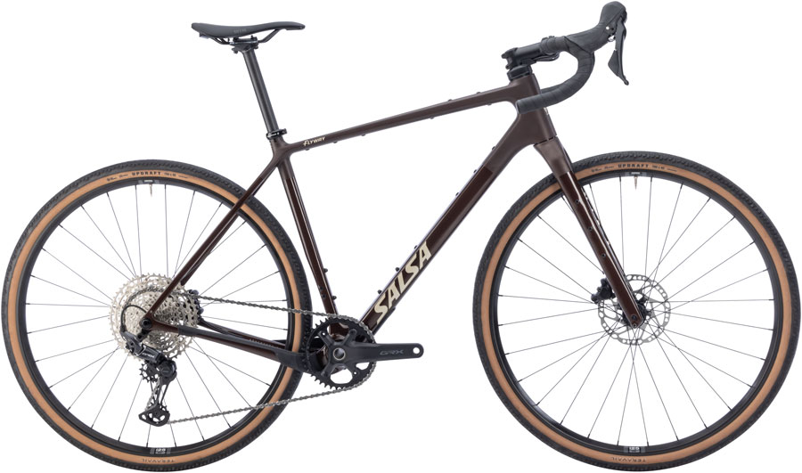 Salsa Flyway C GRX 610 12 Bike - 700c Carbon Dark Umber